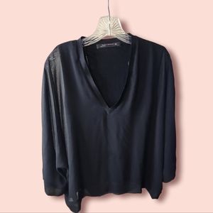 Zara Woman Black Blouse (M)